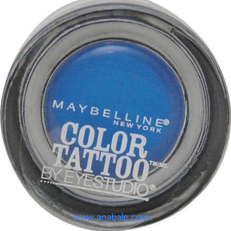 Maybelline Color Tattoo Metal Eyeshadow - Blue on By 100 - ADDROS.COM
